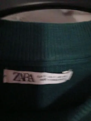 Jersey Zara Verde Talla S