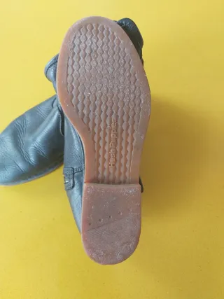 Botines negros de piel