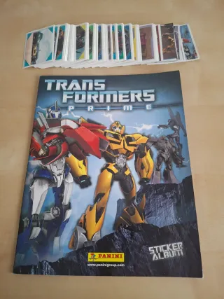 Colección Cromos Transformers Prime Panini