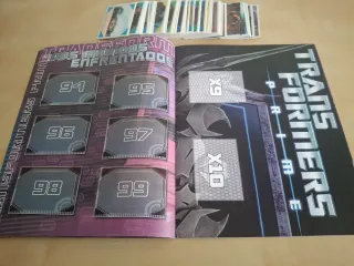 Colección Cromos Transformers Prime Panini