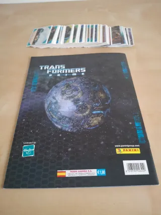 Colección Cromos Transformers Prime Panini