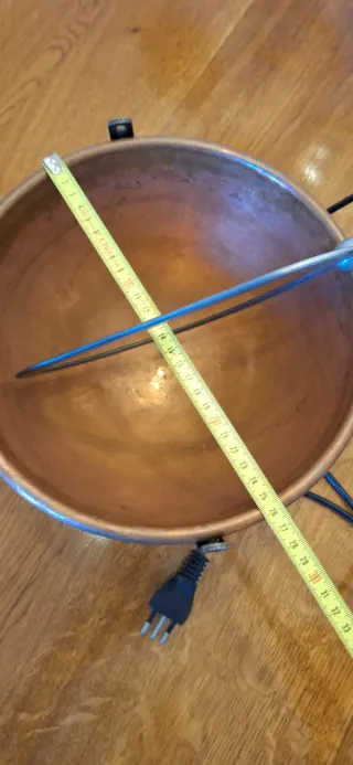 Paiolo Elettrico in Rame