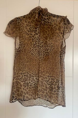 Blusa Animal Print MASSIMO DUTTI