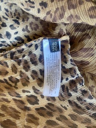 Blusa Animal Print MASSIMO DUTTI