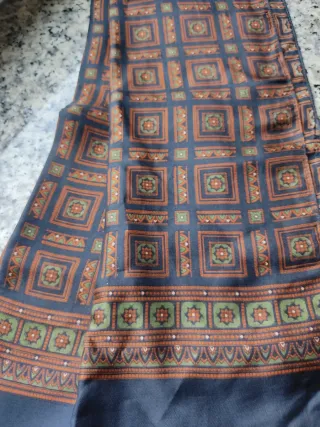 Sciarpa uomo vintage seta