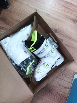 Bota esquí niño HEAD Raptor 60 blanca T26