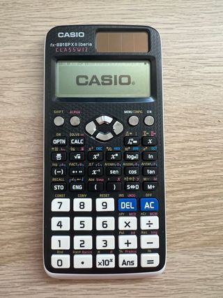 Calculadora CASIO fx-991SPXII Iberia en ESPAÑOL