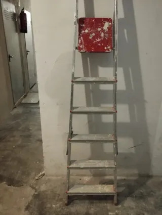 Escalera de mano 5 peldaños