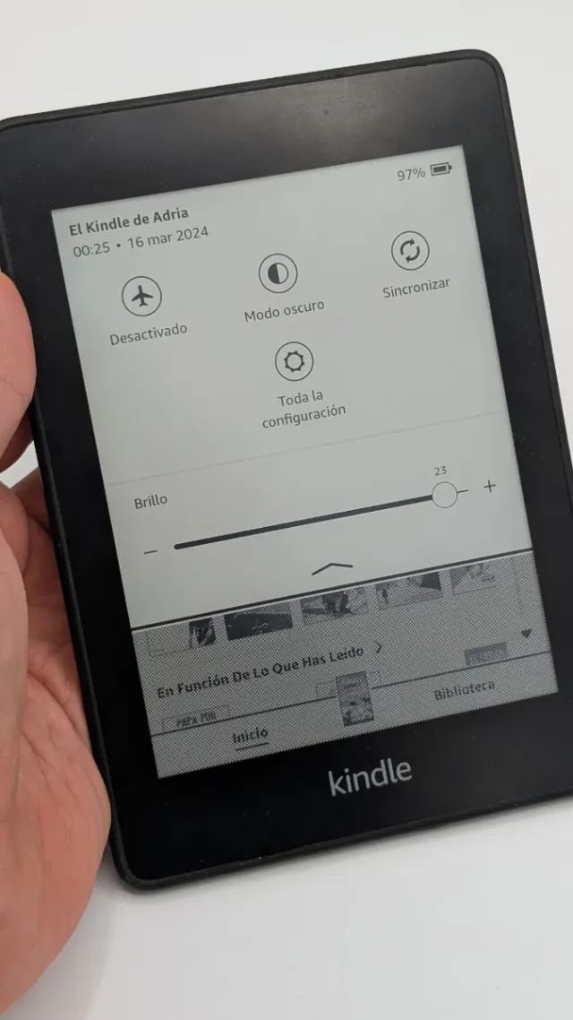 Kindle Paperwhite 10ª Gen Negro