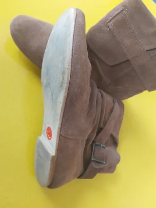 Botines marrones de ante