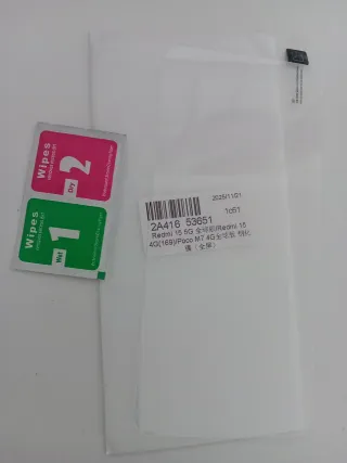 Cristal Templado Redmi 15 5G / Poco M7 4G