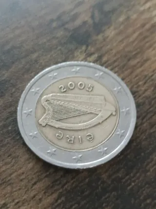 Moneda 2 Euros Irlanda 2005
