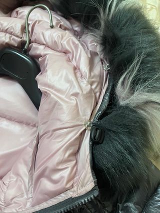 Giubbotto bomber double face grigio/rosa