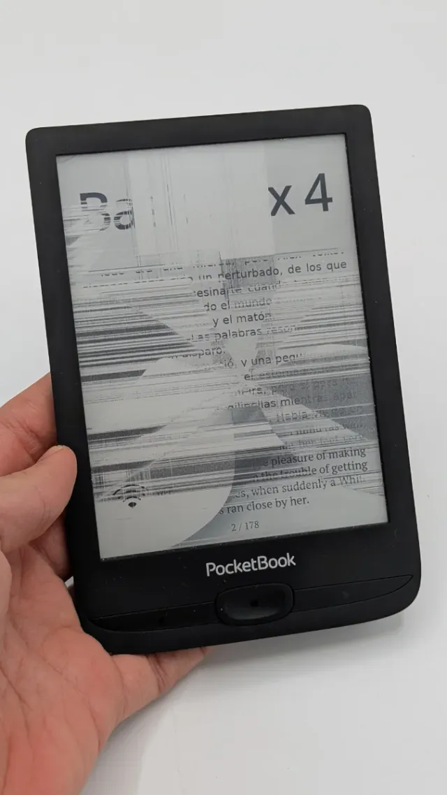 PocketBook Basic Lux 4 Negro pantalla rota