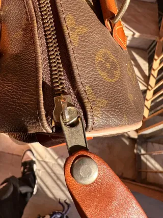 Borsa Louis Vuitton Speedy marrone
