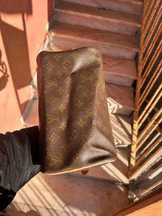 Borsa Louis Vuitton Speedy marrone