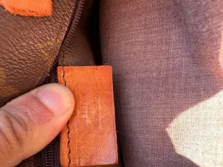 Borsa Louis Vuitton Speedy marrone