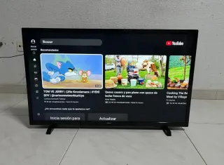 Televisión Philips Negra 32 pulgadas smart tv