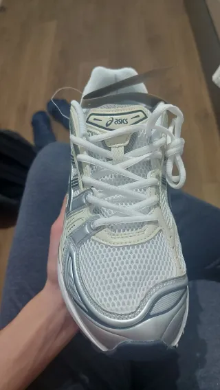 Asics Gel Kayano 14 Plata/Blanco