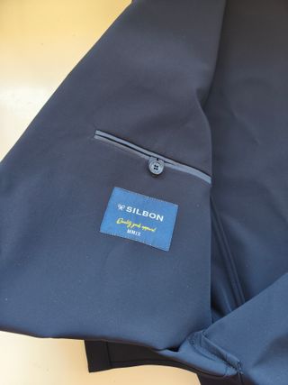 Americana técnica Silbon negra talla 58 NUEVA