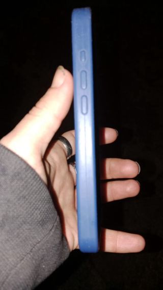 Funda iPhone Azul Oscuro