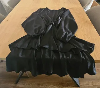 Vestido Zara Negro Terciopelo