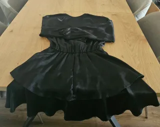 Vestido Zara Negro Terciopelo