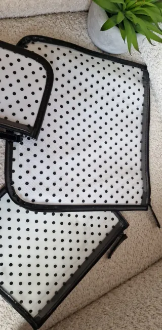 Lote 3 neceseres viaje con cremallera