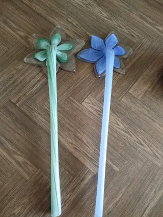 Fiori di vetro decorativi