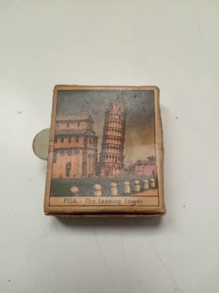 Antica scatola fiammiferi Saffa Milano