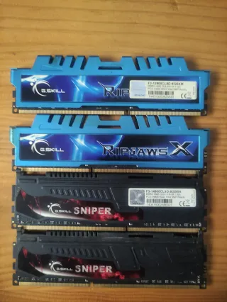 Pack 4x G.Skill DDR3 4GB RAM