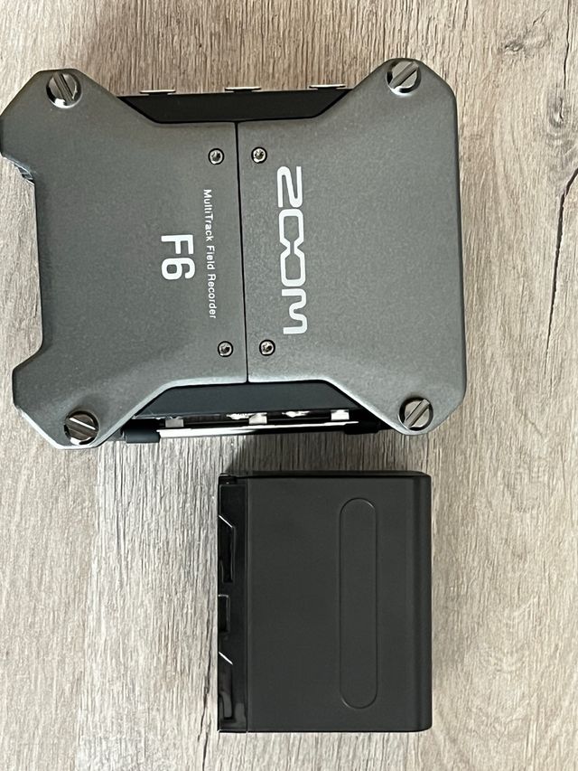 Grabadora Zoom F6 y equipo completo para Sonidista