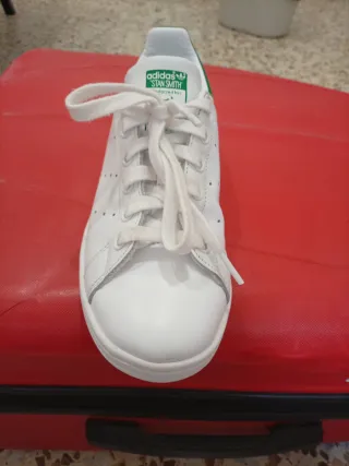 Zapatillas Adidas Stan Smith Blancas y Verdes