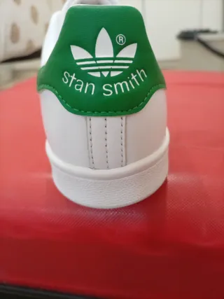 Zapatillas Adidas Stan Smith Blancas y Verdes