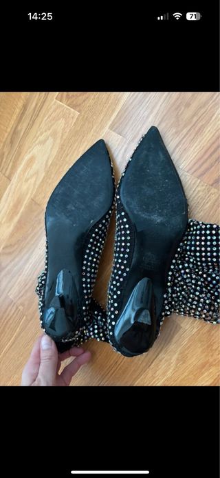 Botines Zara Pedrería Multicolor