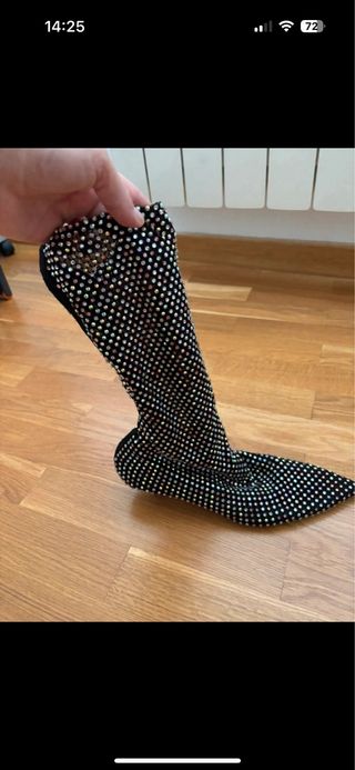 Botines Zara Pedrería Multicolor