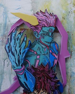 Tabla Decorativa Jujutsu Kaisen