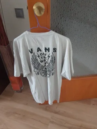 Camiseta Vans Blanca