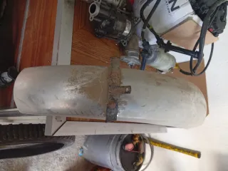 Guardabarros aluminio Derbi clásica