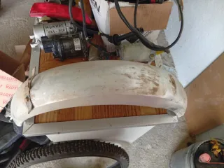 Guardabarros aluminio Derbi clásica