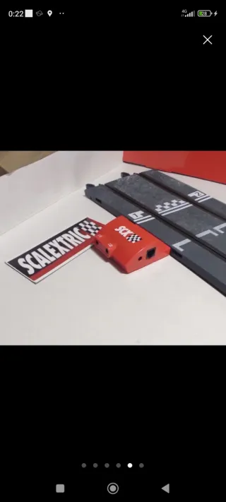 Scalextric Pista Gris. Pista Conexiones