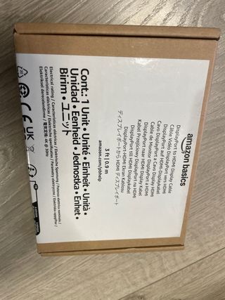 Cavo Amazon Basics DisplayPort a HDMI 0.9m