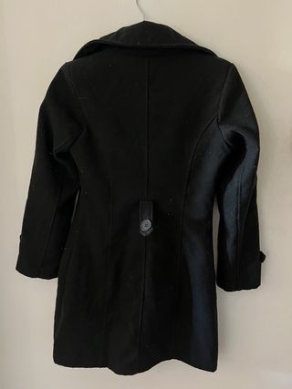 Cappotto nero donna lunghezza media