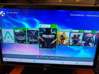 Xbox 360 con juegos