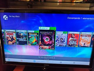Xbox 360 con juegos