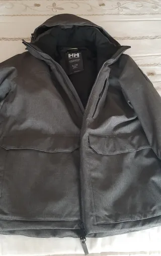Abrigo Helly Hansen Hombre Gris Talla XL