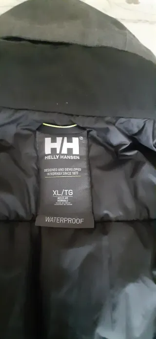 Abrigo Helly Hansen Hombre Gris Talla XL