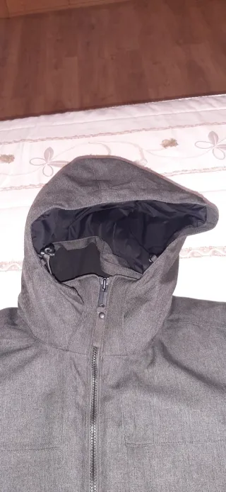 Abrigo Helly Hansen Hombre Gris Talla XL