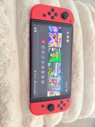 Nintendo Switch OLED MarioRed