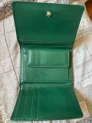 Portafoglio Juicy Couture Verde Petrolio